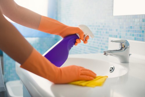 Specialist floor cleaning in a Belgravia townhouse or commercial space