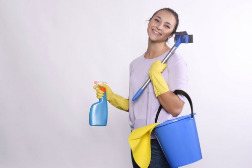 Ongoing domestic cleaning in a Belgravia apartment