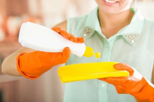 Detailed kitchen cleaning for a new property in Belgravia