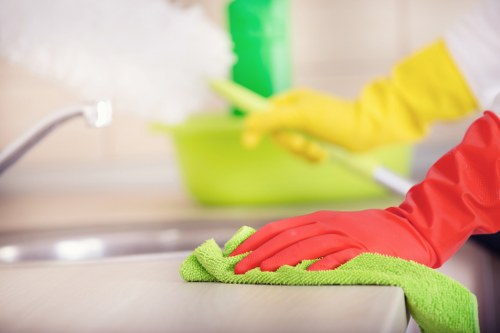 Risk assessment and safety checks before cleaning